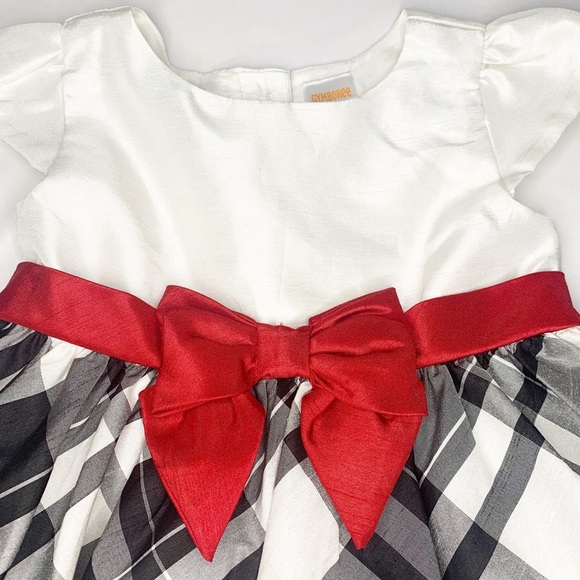 Gymboree Plaid Party Dress Size 4T - Picture 2 of 8